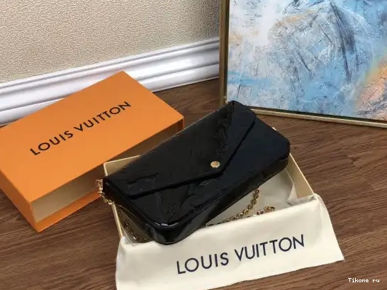 Affordable VUITTON FÉLICIE LOUIS POCHETTE 0620